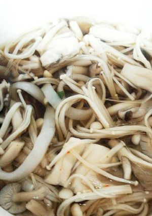 きのこたっぷりこんにゃくうどん-レシピのメイン写真