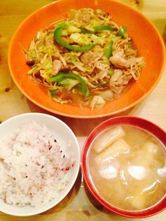 料理男子直伝♡スタミナ満点豚野菜炒め定食-レシピのメイン写真