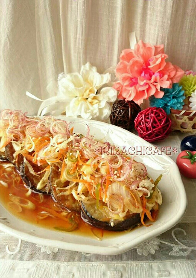 野菜がごちそう♪茄子の南蛮漬け-レシピのメイン写真