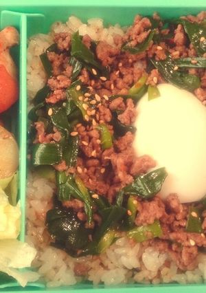 スタミナ満点！ニラ卵肉丼★お弁当にも-レシピのメイン写真