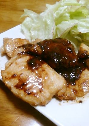 鶏肉の中華風生姜焼き-レシピのメイン写真
