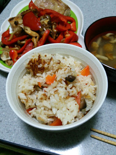 桜の炊き込みご飯-レシピのメイン写真