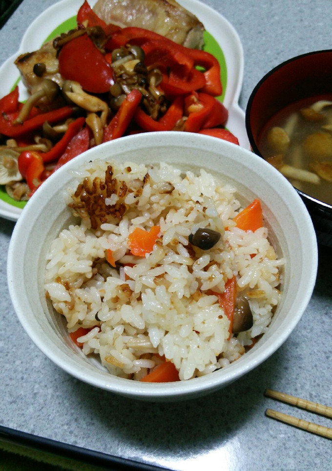 桜の炊き込みご飯-レシピのメイン写真