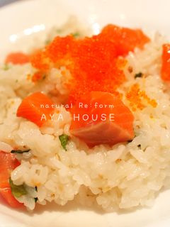 レモン風味のサーモンちらし寿司-レシピのメイン写真