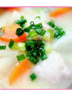 そば粉のすいとん-レシピのメイン写真