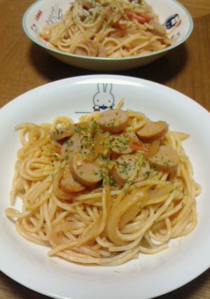 ごく普通のナポリタン-レシピのメイン写真