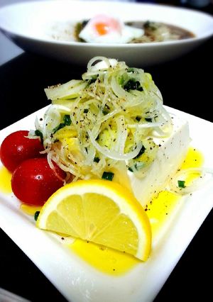 ネギ塩冷奴 イタリアン♪-レシピのメイン写真