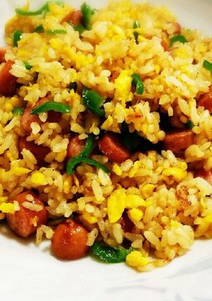 ウインナー入り卵チャーハン-レシピのメイン写真