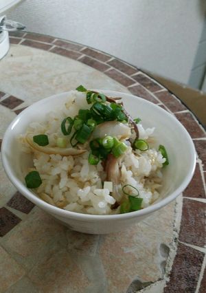 アジの干物で簡単混ぜご飯♪皮が肝心！-レシピのメイン写真