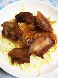 野菜たっぷりかりかり豚丼-レシピのメイン写真