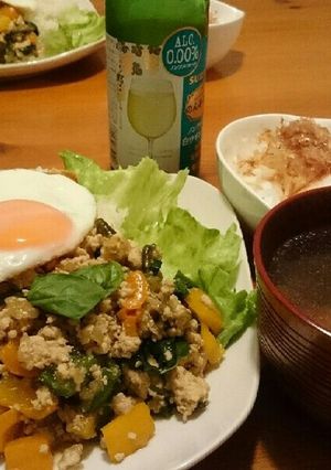 辛くない ガパオ風ライス-レシピのメイン写真