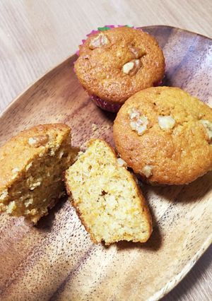 シナモン香るふわふわ♡にんじんマフィン-レシピのメイン写真