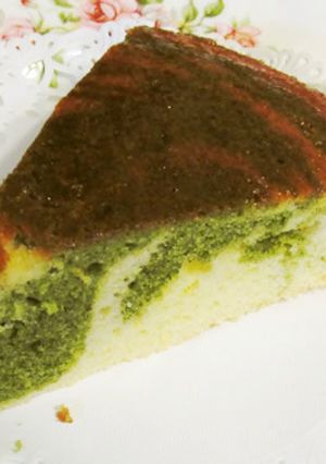ボール１つで♪レモン＆スピルリナケーキ-レシピのメイン写真