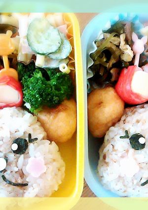 キャラ弁初心者 簡単動物シリーズ2-レシピのメイン写真