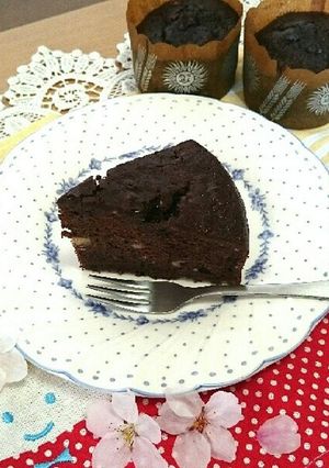簡単バナナココアケーキ☆-レシピのメイン写真