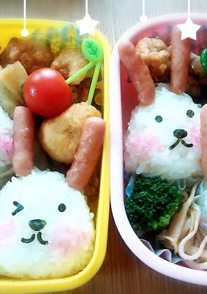 キャラ弁初心者　簡単動物シリーズ3-レシピのメイン写真