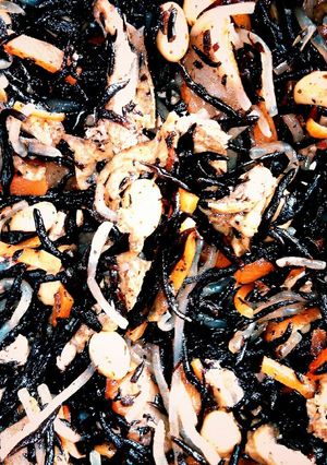 お弁当にも☆ひじきの煮物☆作り置き保存食-レシピのメイン写真