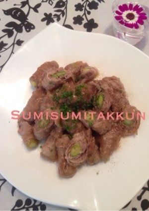 アスパラの牛肉巻♪オイスター煮☆-レシピのメイン写真