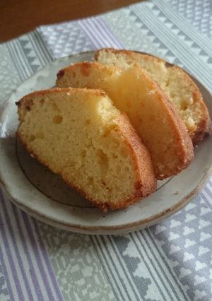 簡単甘さ控えめレモンケーキ-レシピのメイン写真