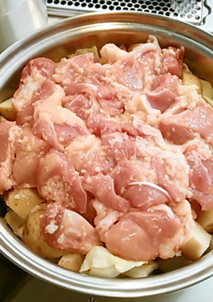 塩糀で重ね煮☆お弁当の簡単下ごしらえ-レシピのメイン写真