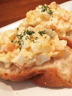 【簡単】エビと卵のワサマヨピンチョス-レシピのメイン写真