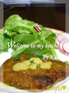 かじきまぐろのカレーマヨネーズ焼き-レシピのメイン写真