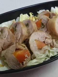 ☆簡単☆レンジで鶏肉巻き♪-レシピのメイン写真