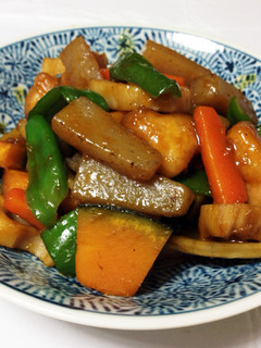 大盛り!野菜ごろごろきんぴら-レシピのメイン写真