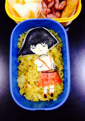 妖怪ウォッチ☆花子さん☆キャラ弁-レシピのメイン写真