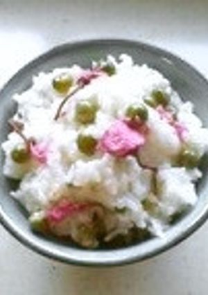 桜咲く♡豆ごはん♪-レシピのメイン写真