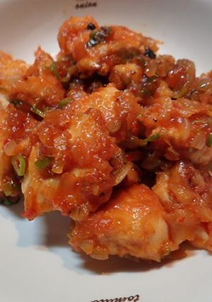 鶏ムネ肉のチリソース炒め-レシピのメイン写真