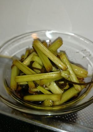 わさび茎の昆布漬け-レシピのメイン写真