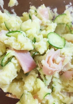 レンジで簡単★すし酢でポテトサラダ-レシピのメイン写真