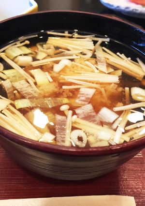 簡単★えのきのお味噌汁-レシピのメイン写真