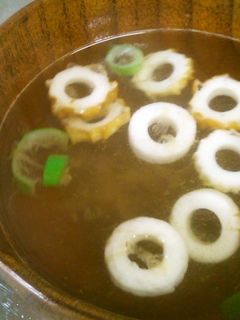 竹輪とこぶ茶でお吸い物 超簡単-レシピのメイン写真