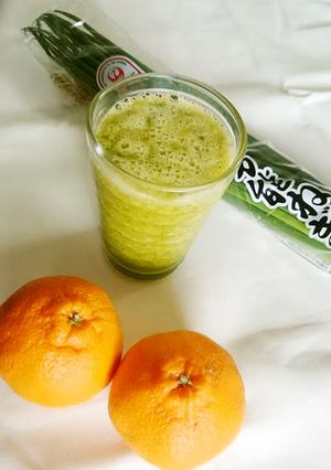 ねぎとデコポンで血液サラサラスムージー-レシピのメイン写真