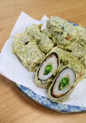 磯の香り豊かなチクワの磯辺揚げ♫-レシピのメイン写真
