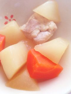 鶏モモと大根の煮物-レシピのメイン写真
