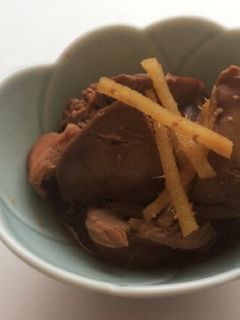 簡単♡レバーと砂肝の甘辛煮-レシピのメイン写真