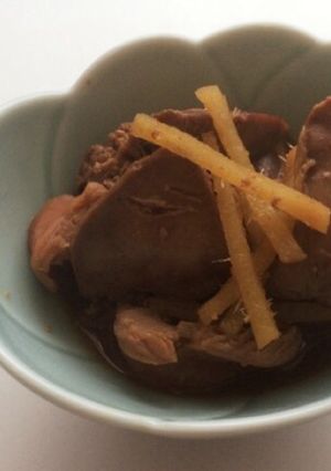 簡単♡レバーと砂肝の甘辛煮-レシピのメイン写真