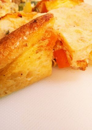 ひと手間♪ふわふわスパニッシュオムレツ-レシピのメイン写真