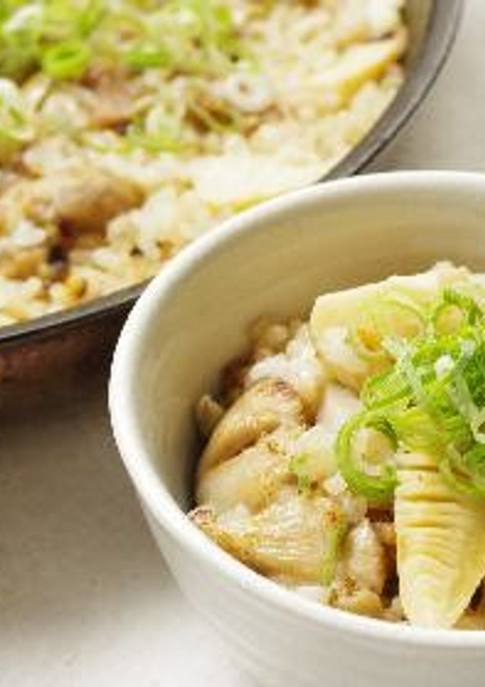 たけのこと鶏肉の和風パエリア-レシピのメイン写真