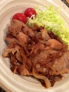 時短!冷凍保存!豚の生姜焼き-レシピのメイン写真