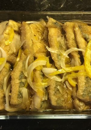 セブ島の魚で南蛮漬け-レシピのメイン写真