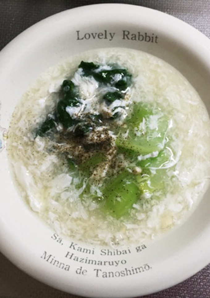 青梗菜の白身あんかけ 簡単-レシピのメイン写真