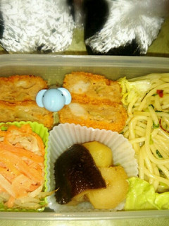 記録 殿さんお弁当 #4月1日❤-レシピのメイン写真