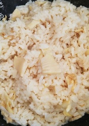 炊飯器で…旬のたけのこご飯♪-レシピのメイン写真