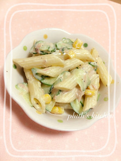 ツナマヨコーンのマカロニサラダ☆-レシピのメイン写真