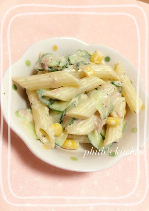 ツナマヨコーンのマカロニサラダ☆-レシピのメイン写真