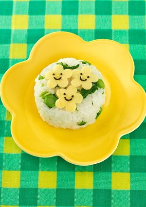 菜の花畑おにぎり-レシピのメイン写真